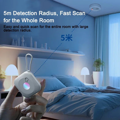 Infrared Camera Detector AntiPeeping Lens Finder With LED Spy Gear For Security  Privacy Protection 2