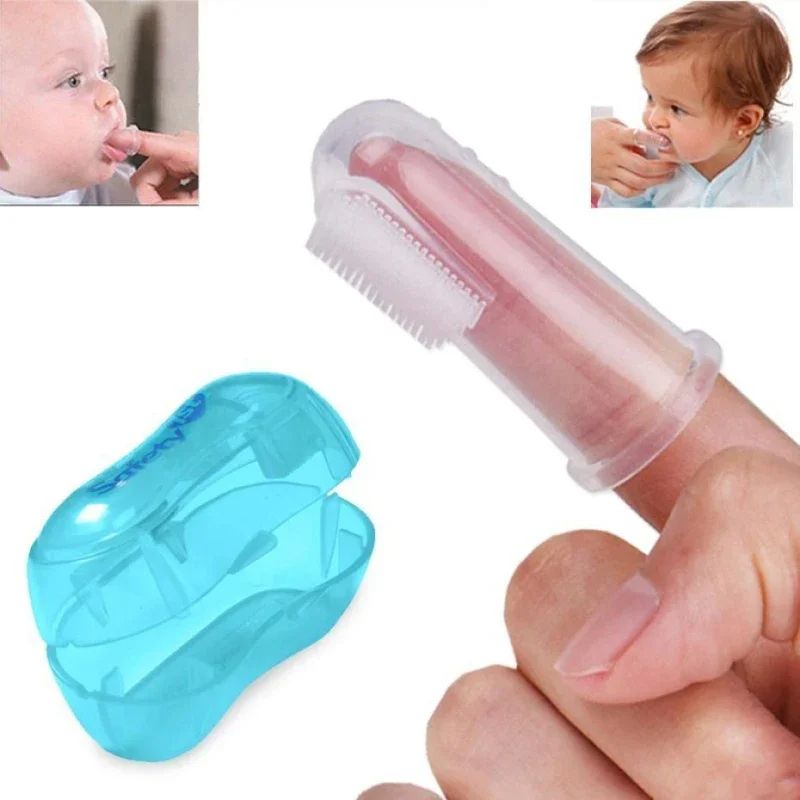 Super Soft Pet Finger Toothbrush For Dog Cat Teddy Dog Brush For Bad Breath Tartar  Teeth Cleaning 7