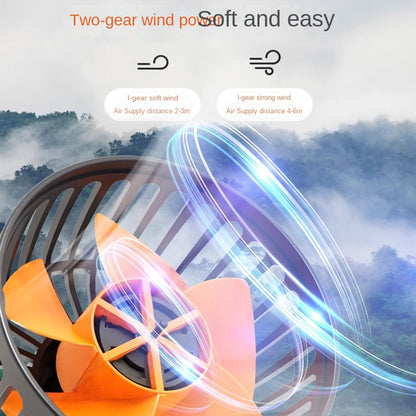 Car Silent Fan 360 Adjustable Air Fan For Automotive Desk  Office USB  Cigarette Lighter Compatible 3
