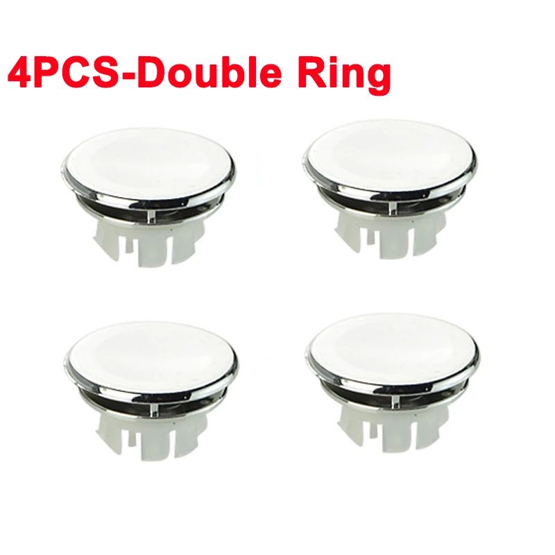 Plastic Sink Hole Overflow Cover Ring For Bathroom Basin Kitchen Drain Trim Plug Round Oval Overflo 6