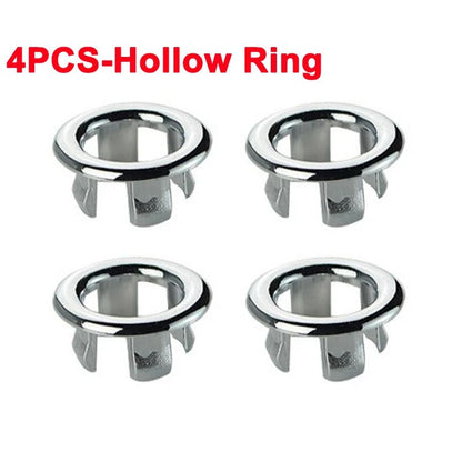 Plastic Sink Hole Overflow Cover Ring For Bathroom Basin Kitchen Drain Trim Plug Round Oval Overflo 7