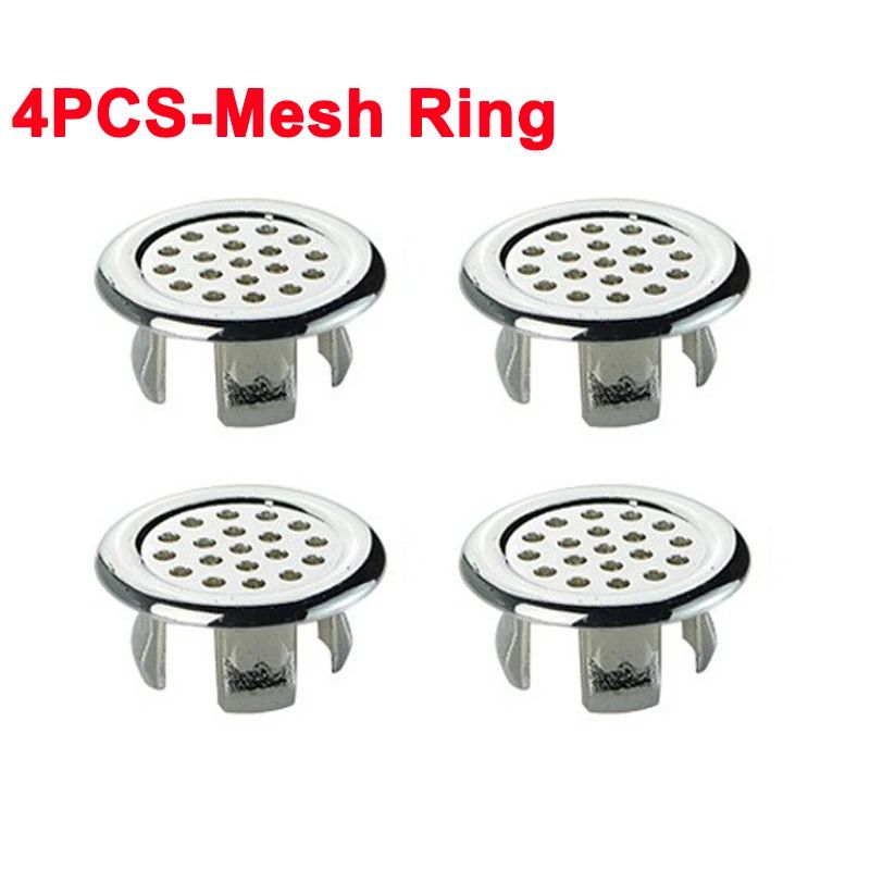 Plastic Sink Hole Overflow Cover Ring For Bathroom Basin Kitchen Drain Trim Plug Round Oval Overflo 8