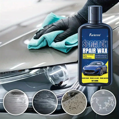 Car Scratch Repair & Polishing Wax, Universal Touch-Up Paint Solution for All Vehicles