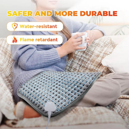 Heating Blanket For Winter UltraSoft Electric Warm Pad With Timer Ideal For Back Legs  FullBody Com