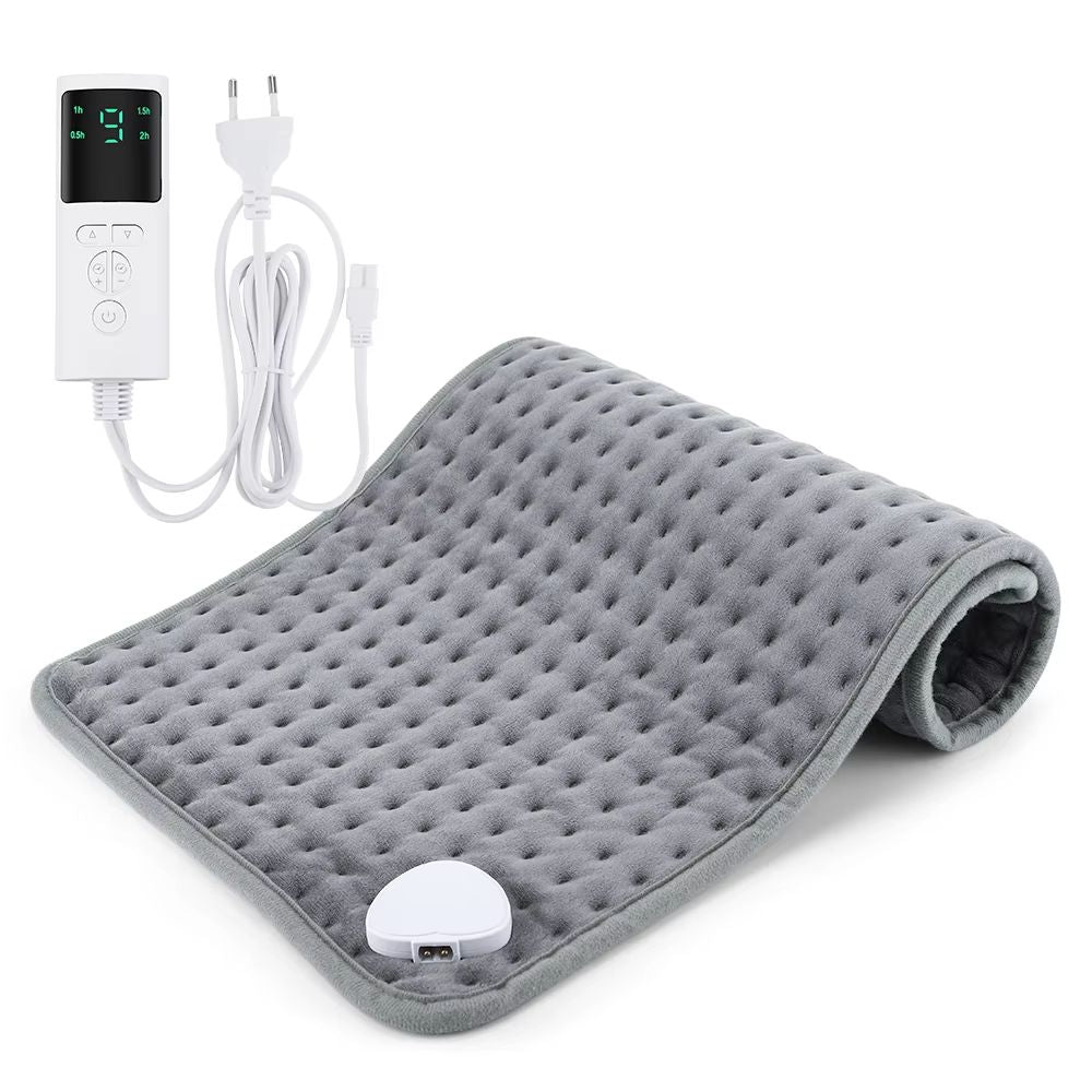 Heating Blanket For Winter UltraSoft Electric Warm Pad With Timer Ideal For Back Legs  FullBody Com