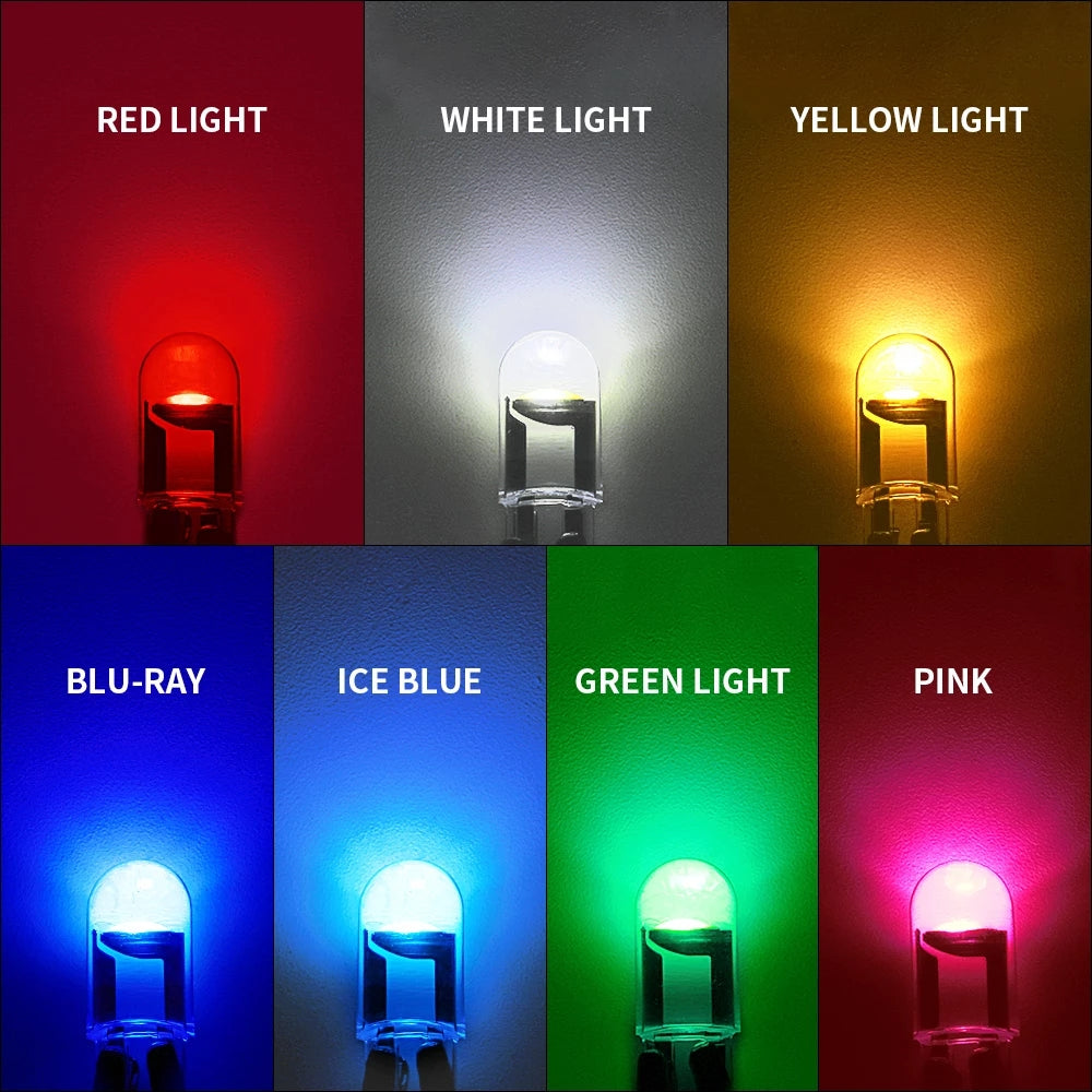 T10 LED Bulbs 10 Pack Canbus Ready 6000K COB Lights For Cars Trucks Super Bright 150LM W5W Replacem 3