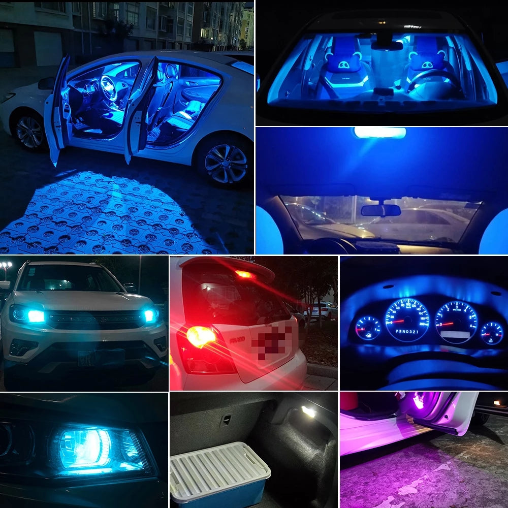 T10 LED Bulbs 10 Pack Canbus Ready 6000K COB Lights For Cars Trucks Super Bright 150LM W5W Replacem 4