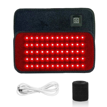 LED Red  Infrared Light Therapy Belt Back Pain Relief Fat Burn Wrap Full Body Slimming  Recovery He 5