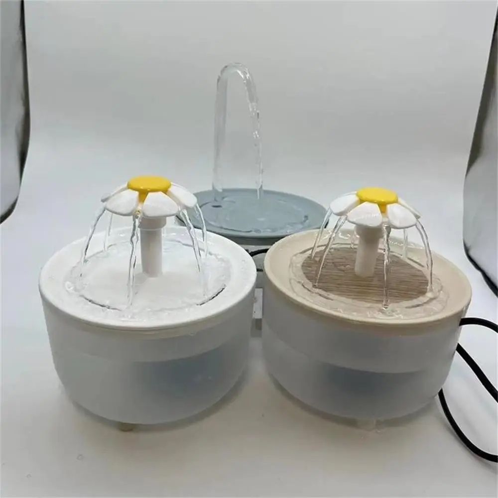 Pets Water Fountain Auto Filter USB Electric Mute Cat Drinker Bowl Recirculating Water Dispenser Fo 1