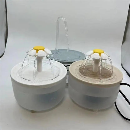 Pets Water Fountain Auto Filter USB Electric Mute Cat Drinker Bowl Recirculating Water Dispenser Fo 1