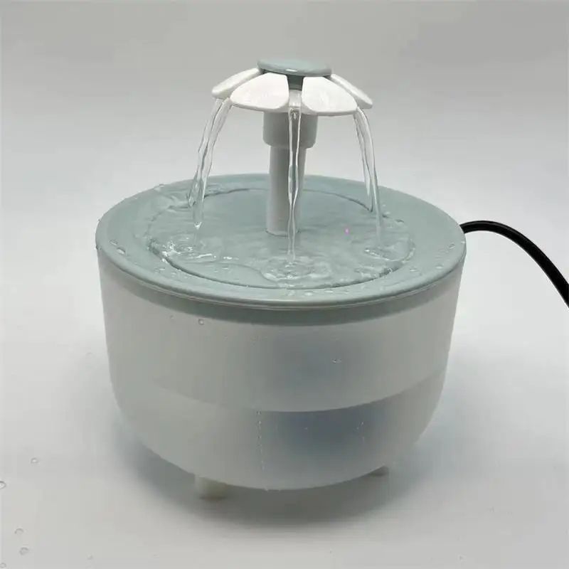 Pets Water Fountain Auto Filter USB Electric Mute Cat Drinker Bowl Recirculating Water Dispenser Fo 6