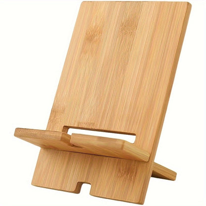 Solid Wood Phone Stand MultiFunctional Charging Dock  Tablet Holder 5