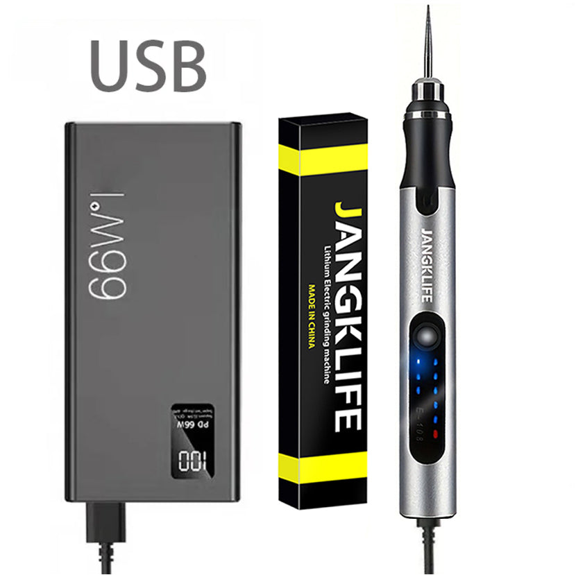 USB Cordless Rotary Tool Kit Wireless Engraving Pen For Woodworking Jewelry Metal  Glass DIY Projec 1