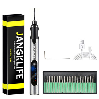 USB Cordless Rotary Tool Kit Wireless Engraving Pen For Woodworking Jewelry Metal  Glass DIY Projec 6