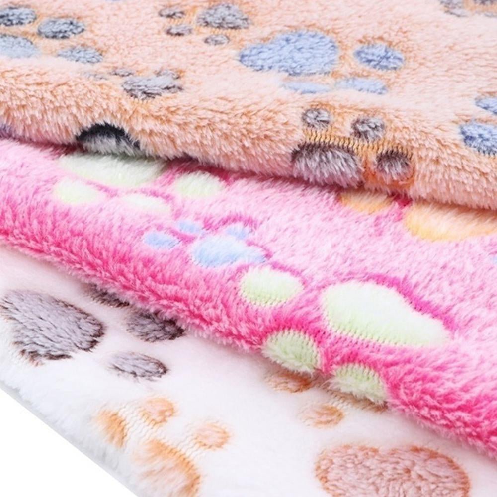 Soft Fluffy HighQuality Pet Blanket Cute Cartoon Pattern Warm  Comfortable Mat For Cats  Dogs 2