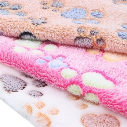 Soft Fluffy HighQuality Pet Blanket Cute Cartoon Pattern Warm  Comfortable Mat For Cats  Dogs 2
