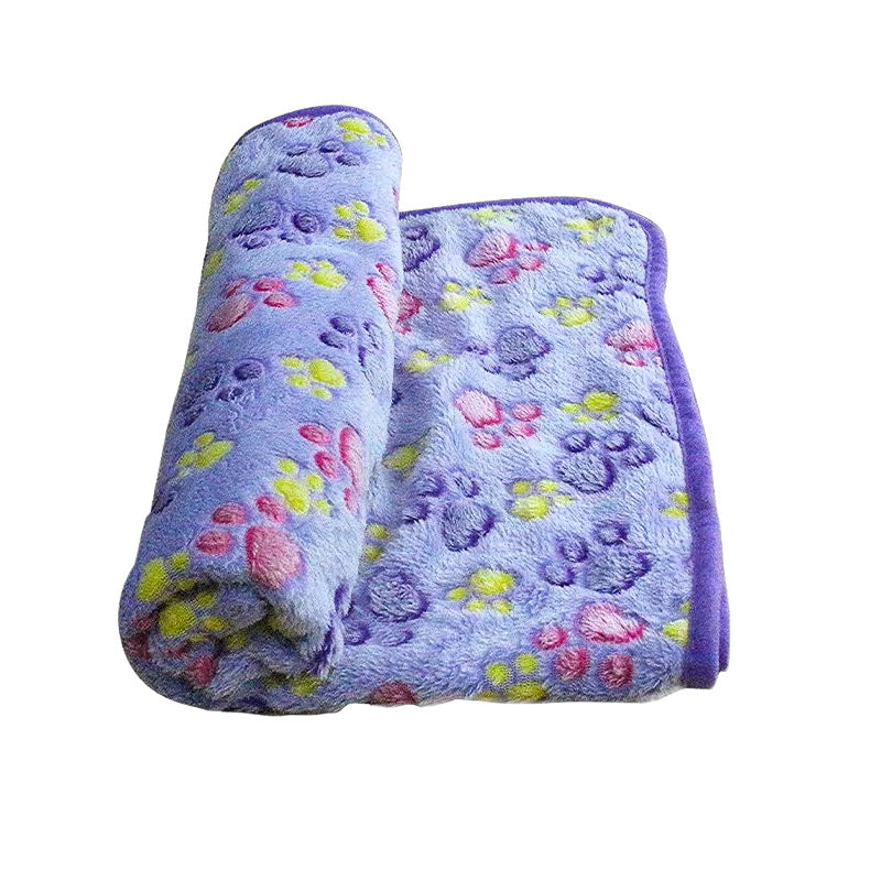 Soft Fluffy HighQuality Pet Blanket Cute Cartoon Pattern Warm  Comfortable Mat For Cats  Dogs 5