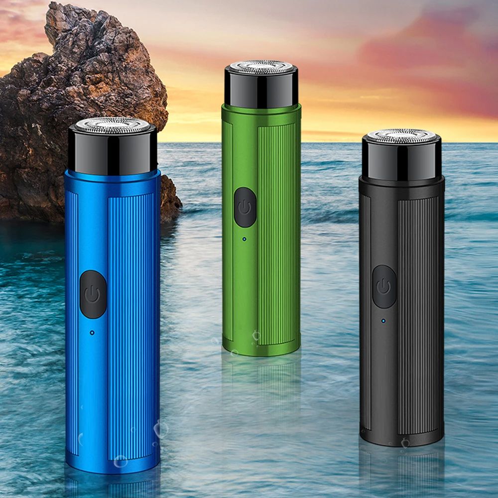 Portable Mini Electric Shaver For Men USB Rechargeable Razor  Epilator Compact Shaving Tool For Car 1