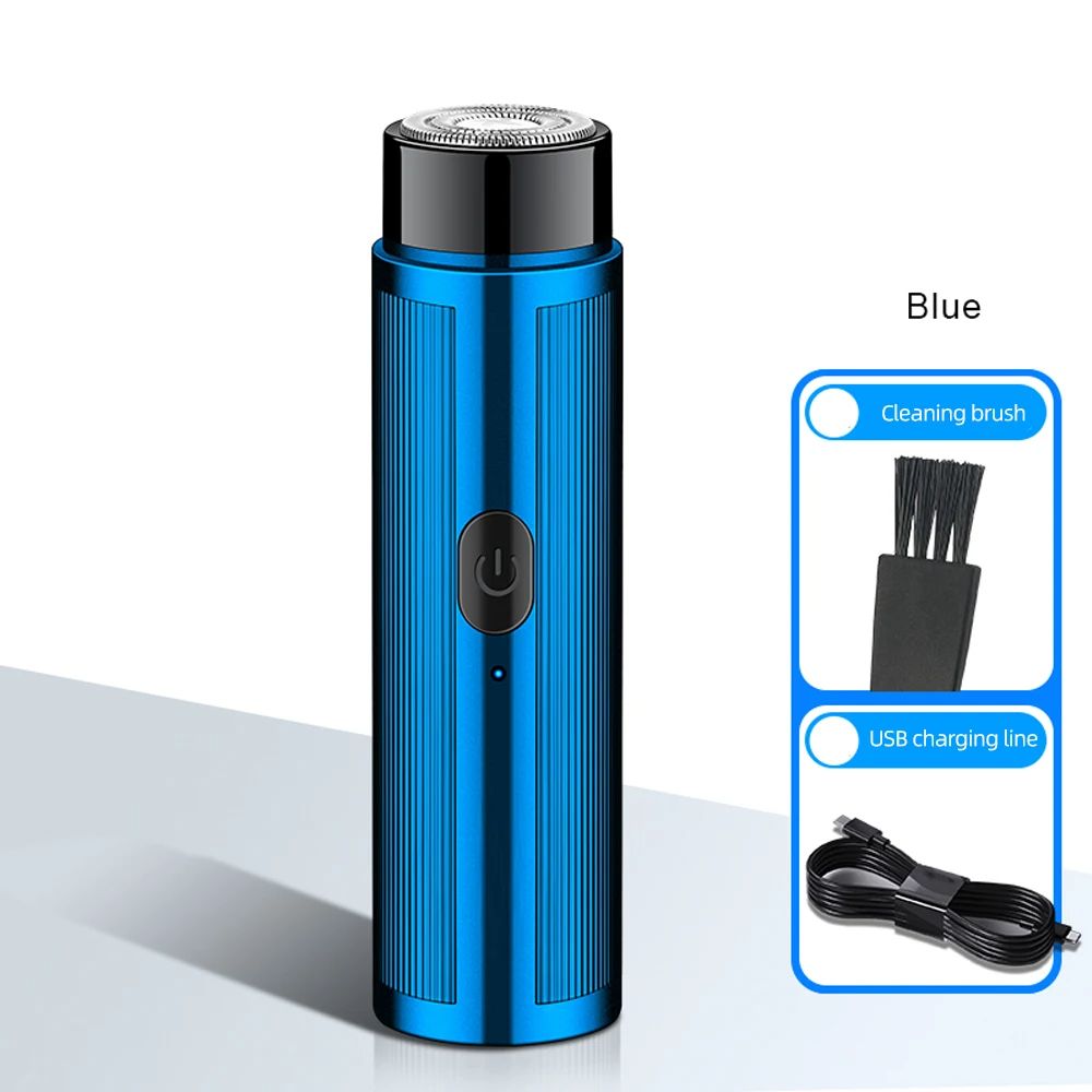 Portable Mini Electric Shaver For Men USB Rechargeable Razor  Epilator Compact Shaving Tool For Car 7