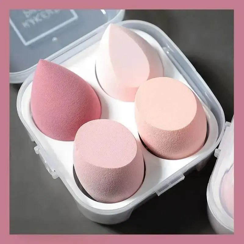 Color Mixing Beauty Egg Makeup Sponge Set  LatexFree Foundation Blending Sponges For Liquid Cream   7