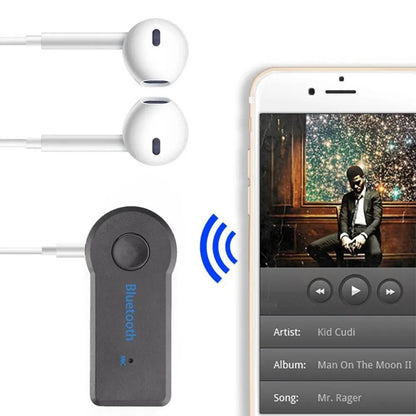 Aux Car Bluetooth Receiver With AUX Jack Wireless Audio Adapter For Music Streaming HandsFree Calls 1