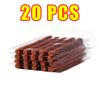 Premium Car Tire Repair Tool Kit, Tubeless Tyre Puncture Plug Set for Motorcycle, Truck & Vacuum Tires