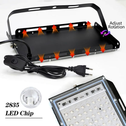 LED UV Floodlight Ultraviolet Stage Lamp Waterproof LED Stage Blacklight For Disco Party 4