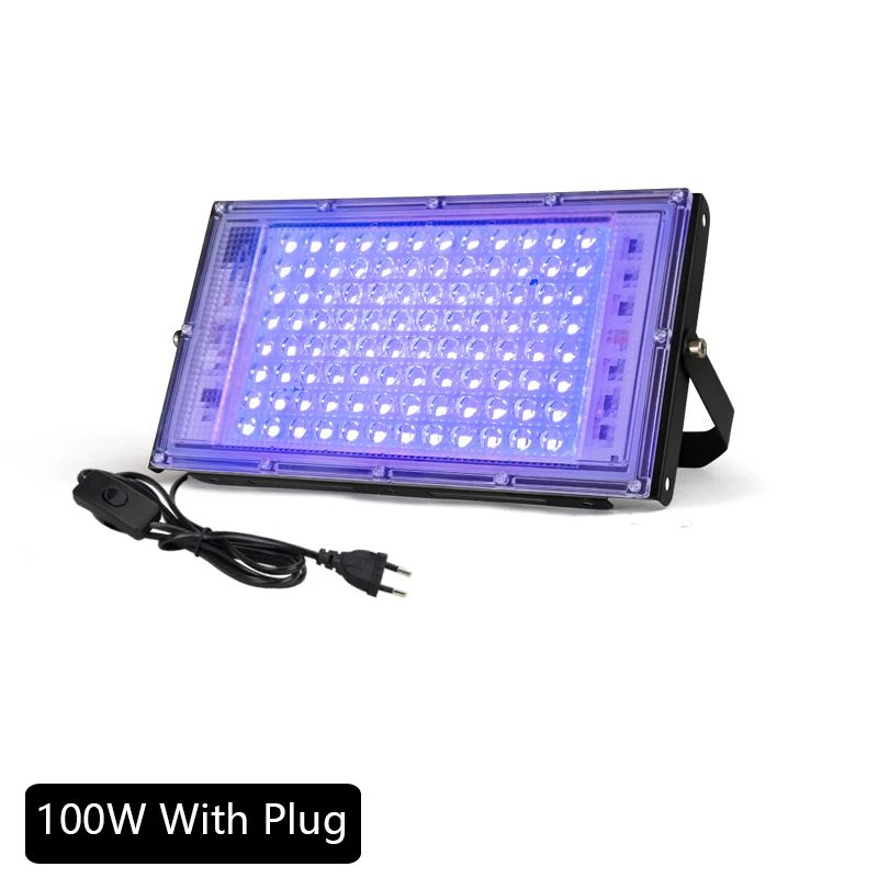 LED UV Floodlight Ultraviolet Stage Lamp Waterproof LED Stage Blacklight For Disco Party 6