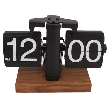 Retro Flip Down Clock  Vintage Mechanical Timepiece For Stylish Spaces 2