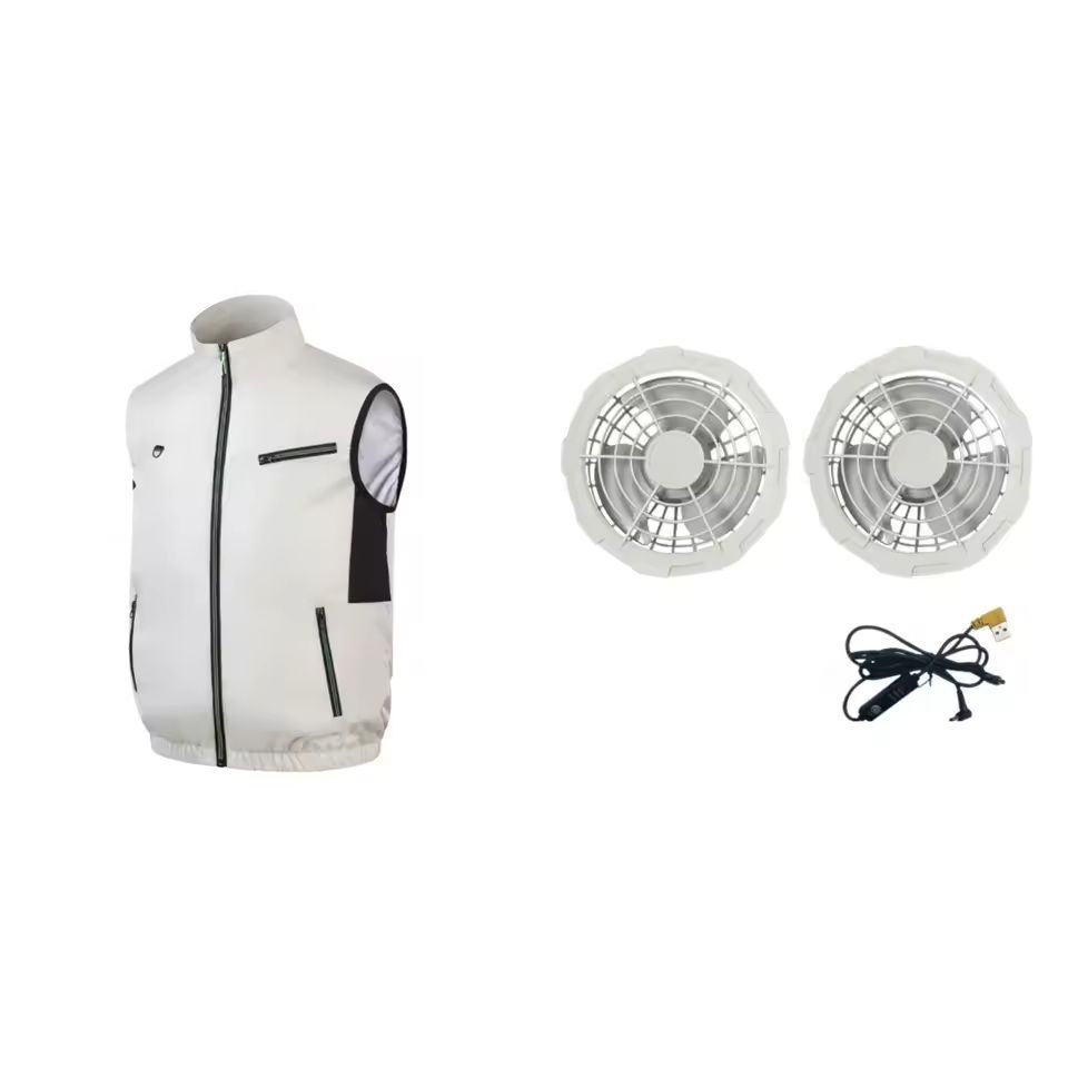 BreezeGuard Wearable Cooling Fan Vest  Stay Cool Anywhere Anytime 1