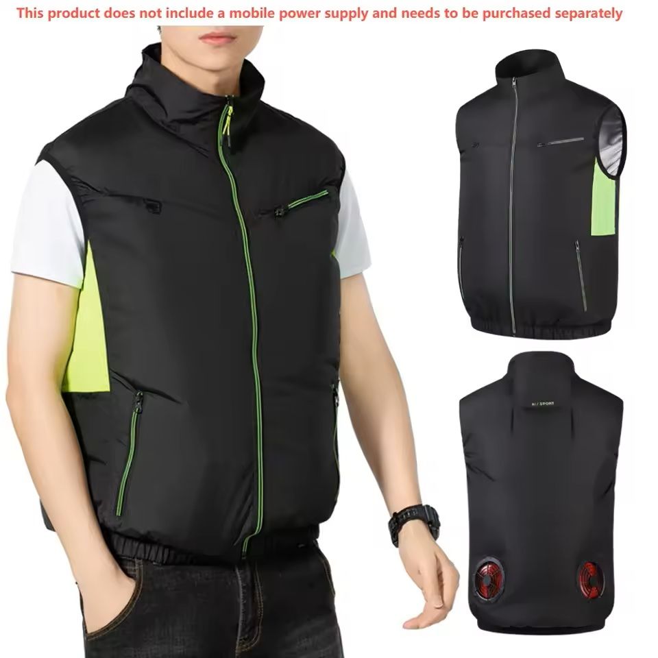 BreezeGuard Wearable Cooling Fan Vest  Stay Cool Anywhere Anytime 10