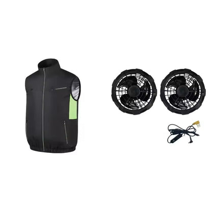 BreezeGuard Wearable Cooling Fan Vest  Stay Cool Anywhere Anytime 11