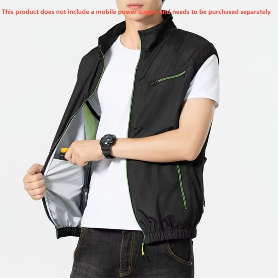 BreezeGuard Wearable Cooling Fan Vest  Stay Cool Anywhere Anytime 5