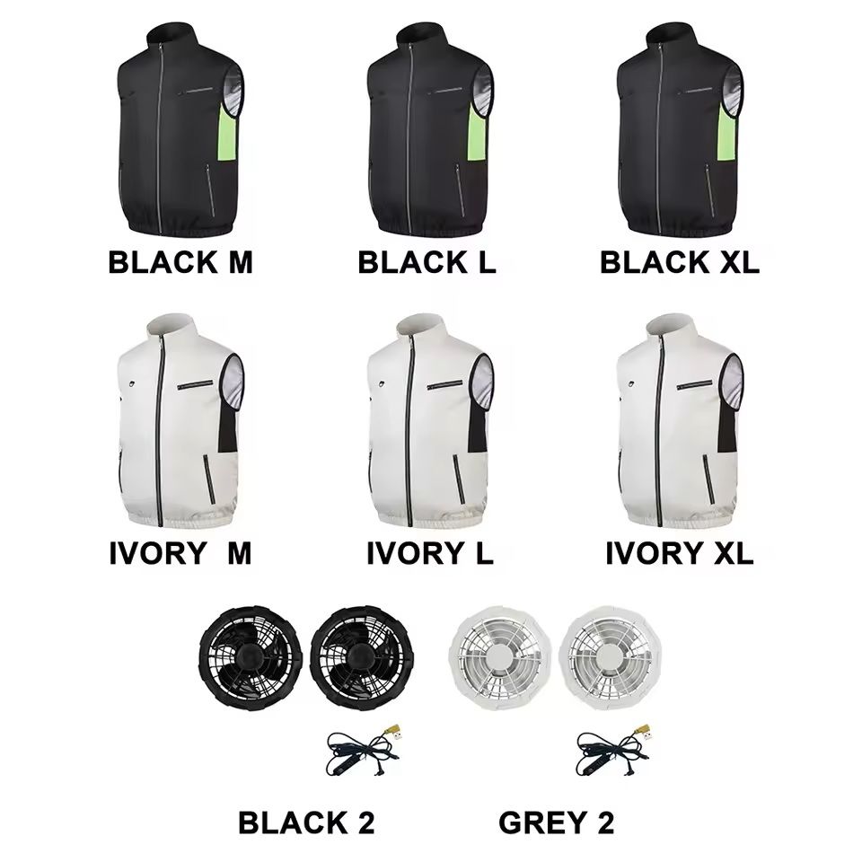 BreezeGuard Wearable Cooling Fan Vest  Stay Cool Anywhere Anytime 7