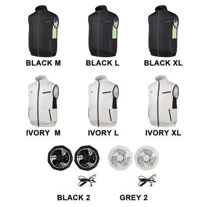 BreezeGuard Wearable Cooling Fan Vest  Stay Cool Anywhere Anytime 7