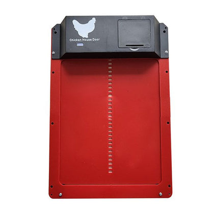 Automatic Chicken Coop Door Opener  Light Sensor Battery Operated Weatherproof Hen House Gate 9