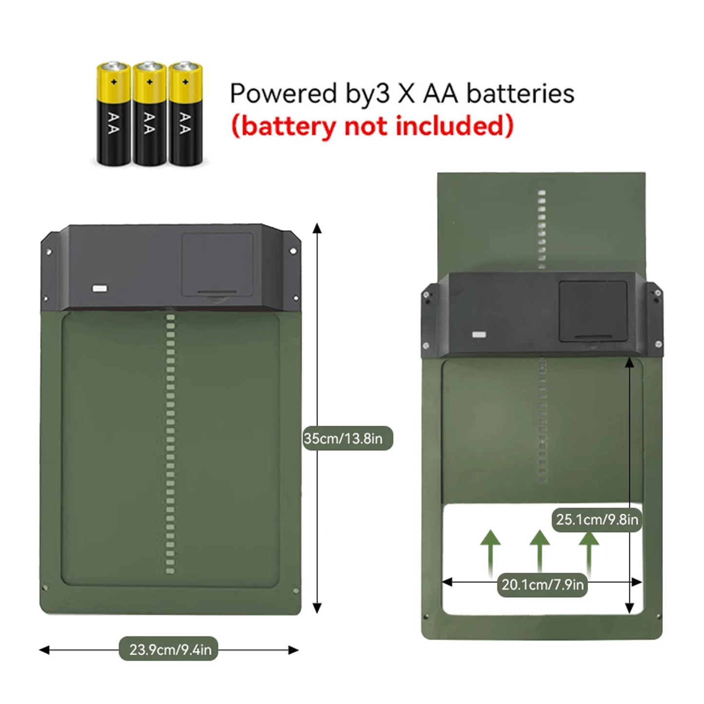 Automatic Chicken Coop Door Opener  Light Sensor Battery Operated Weatherproof Hen House Gate 4