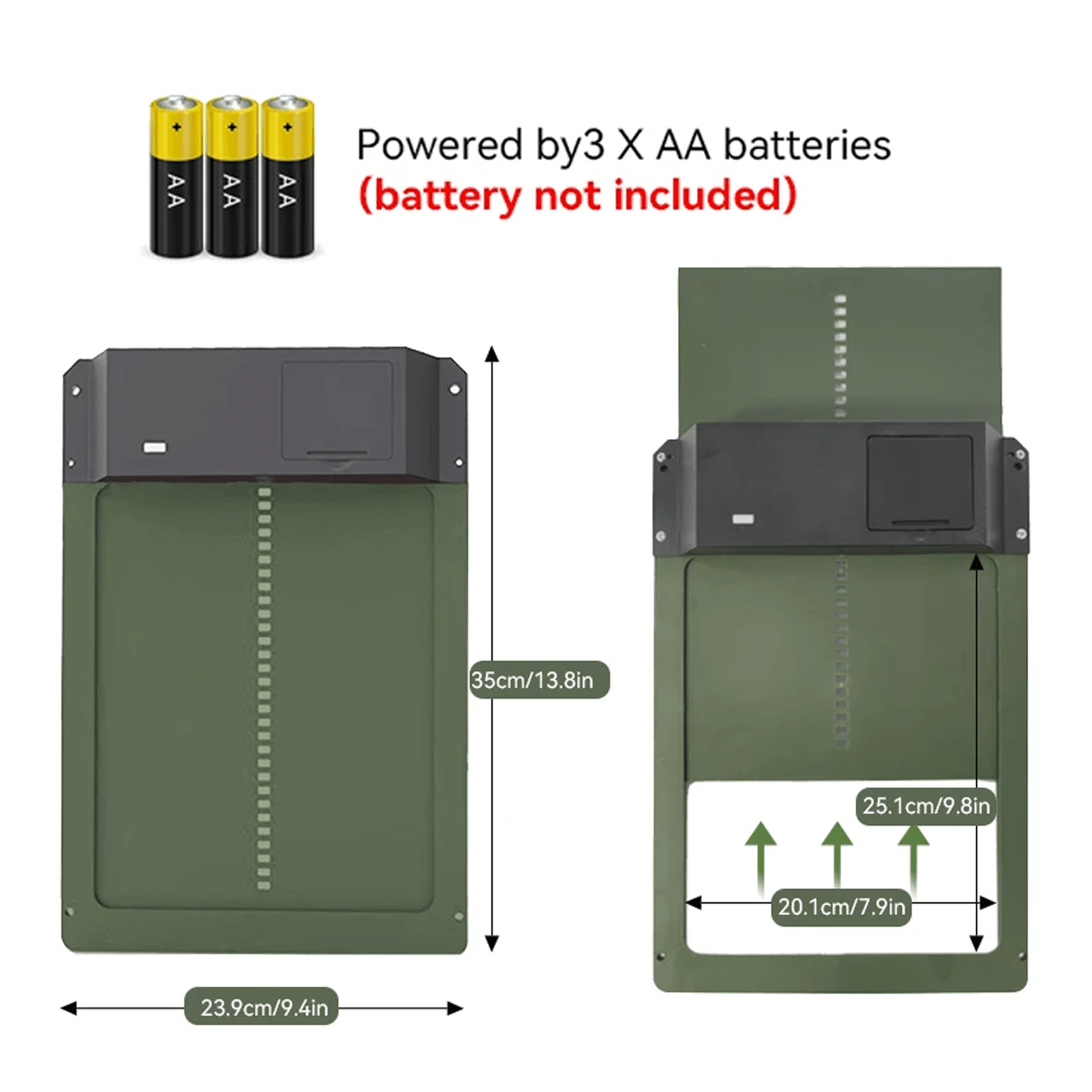 Automatic Chicken Coop Door Opener  Light Sensor Battery Operated Weatherproof Hen House Gate 4