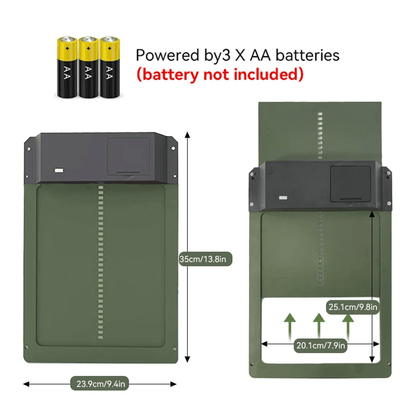Automatic Chicken Coop Door Opener  Light Sensor Battery Operated Weatherproof Hen House Gate 4