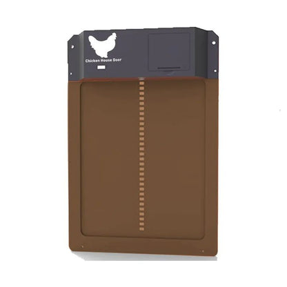 Automatic Chicken Coop Door Opener  Light Sensor Battery Operated Weatherproof Hen House Gate 8