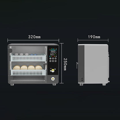 24Egg Automatic Incubator  Fully Automatic Egg Turner  Hatcher For Chicken Quail And Poultry Farmin