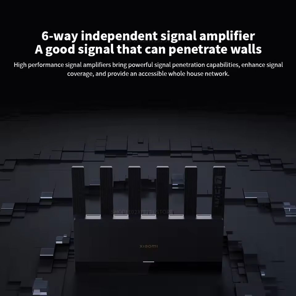 WiFi 7 Router with 2.5G Ethernet and 6500Mbps Speed