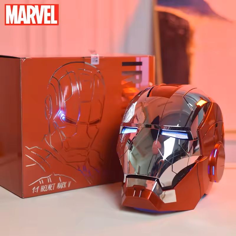 Iron Hero Voice-Controlled Wearable Helmet