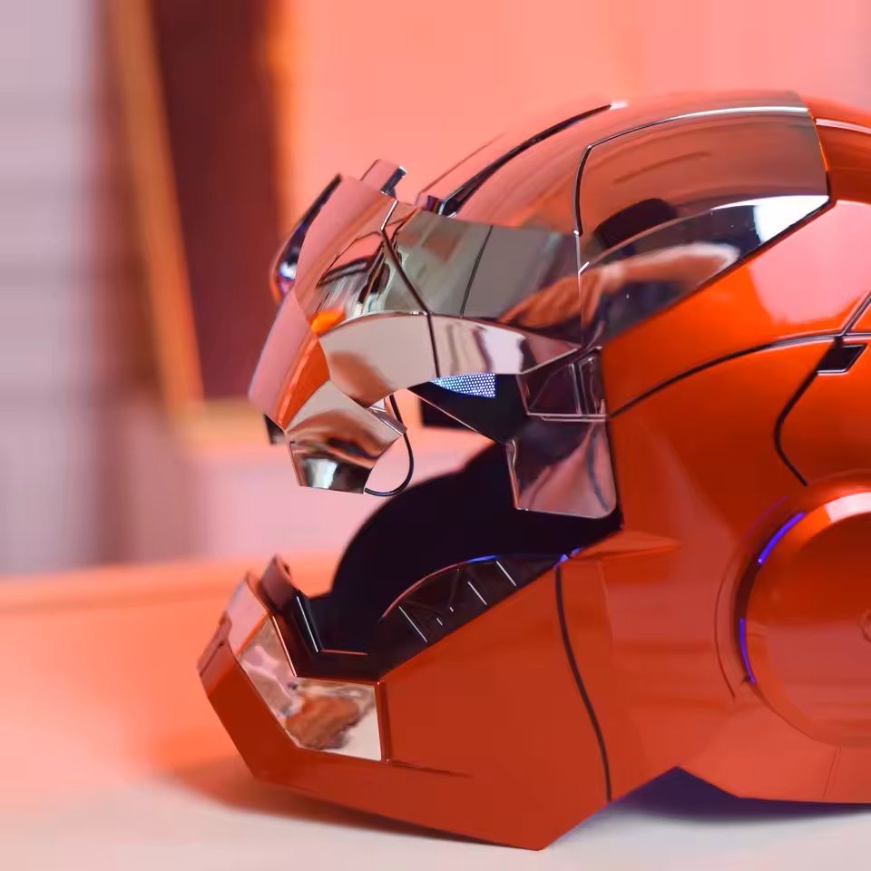 Iron Hero VoiceControlled Wearable Helmet 3