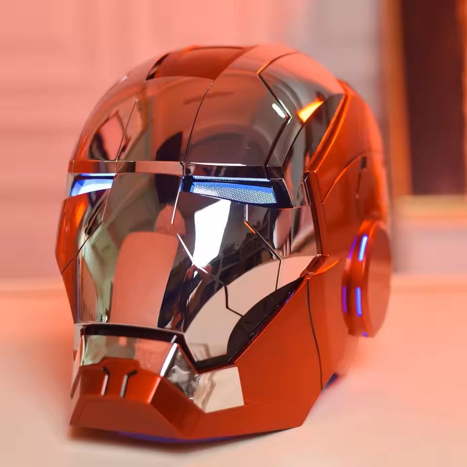 Iron Hero VoiceControlled Wearable Helmet 7