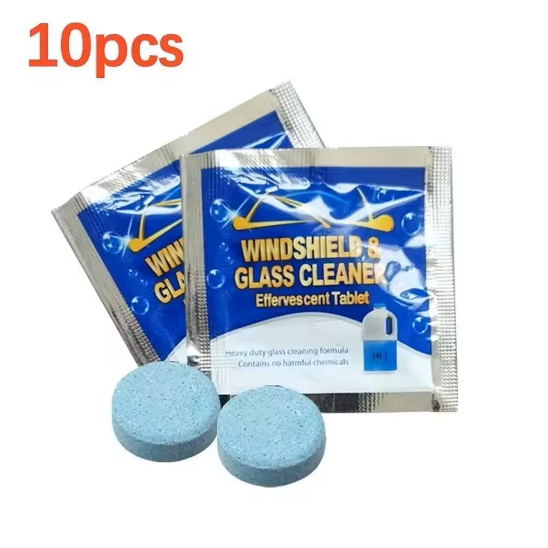 Glass Cleaner Effervescent Tablets For Windshield Wipers 4