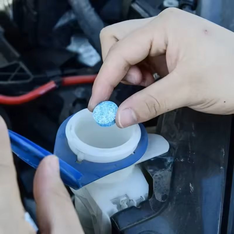 Glass Cleaner Effervescent Tablets For Windshield Wipers 9