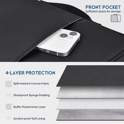 Waterproof Laptop Sleeve With Handle And Shockproof Padding For MacBook Air 3