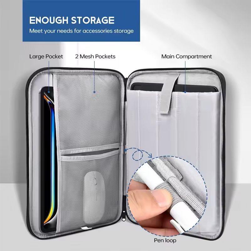 Waterproof Laptop Sleeve With Handle And Shockproof Padding For MacBook Air 5