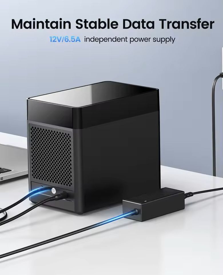 5 Bay Hard Drive Enclosure USB 30 To SATA For 35 Inch HDD 2